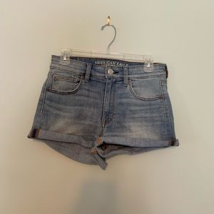 American Eagle Hi-rise Jean shorts